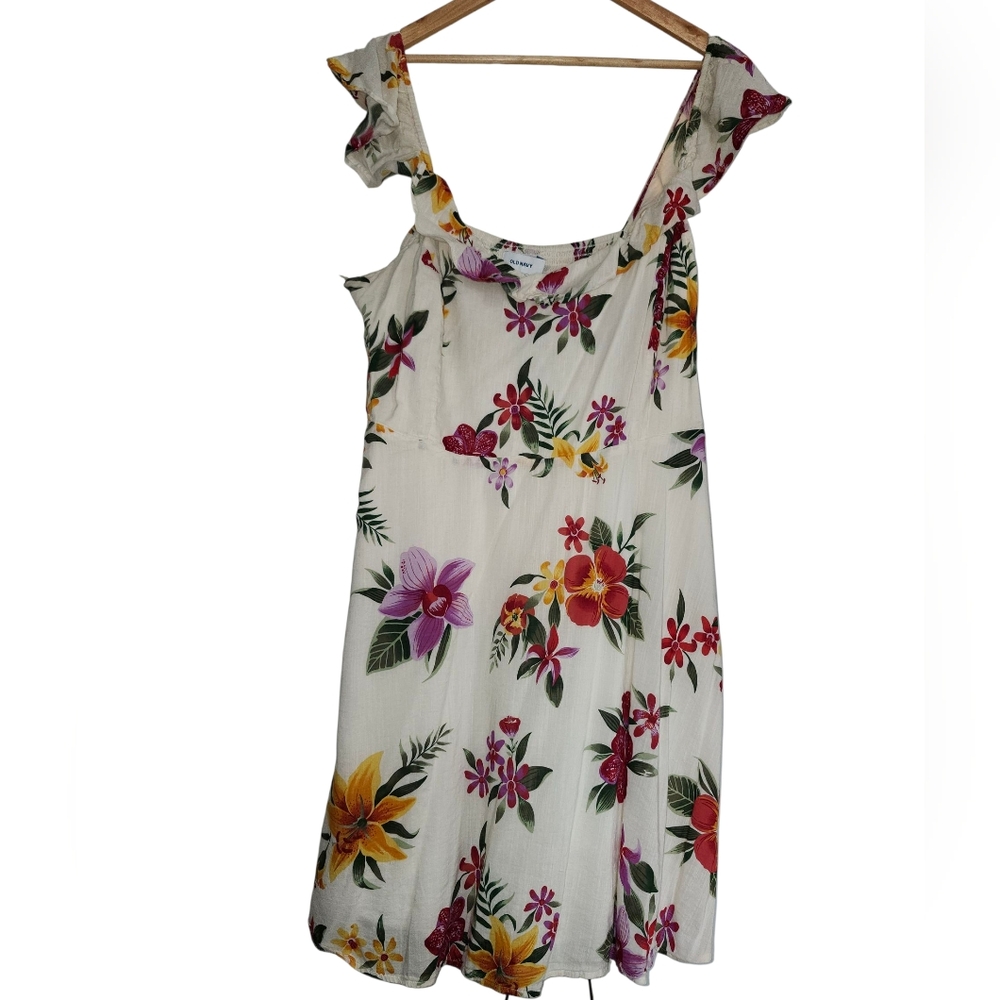 Old Navy Floral Ruffle Dress - Multicolor